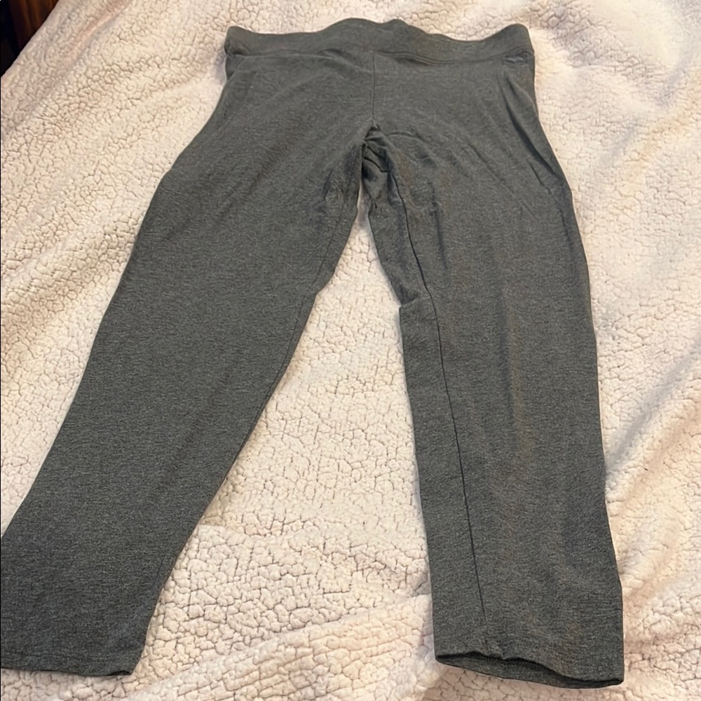 Pink Gray leggings